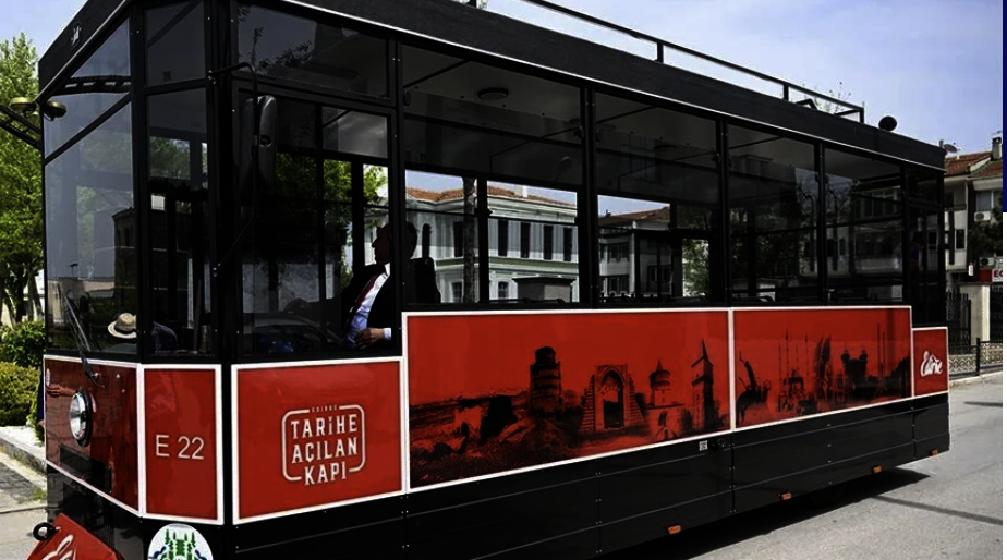 Edirne’de Turistleri Tarihi Yolcuğa Gezi Treni Taşıyacak